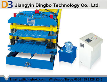 Full Automatic Double Layer Roof Panel Roll Forming Machine Easy To Operation