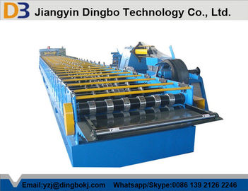 Fully Automatic Floor Deck Roll Forming Machine With 45# Steel