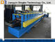 Color Steel Rain Gutter Roll Forming Equipment With Mitsubishi PLC Control